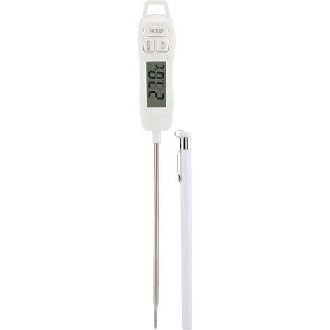 Thermomètre Numérique pour Réfrigérateur Congélateur avec Grand Écran LCD et Support Réglable (1/5)