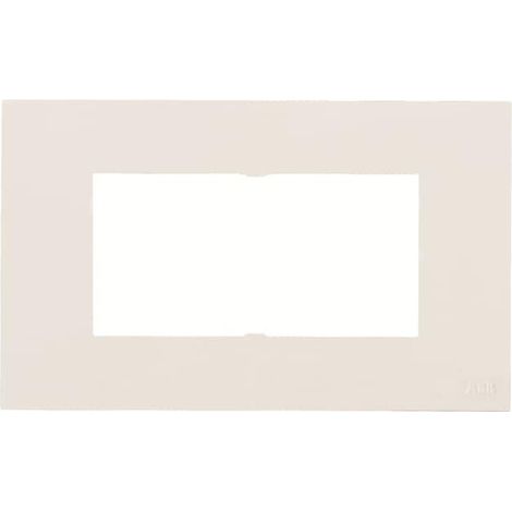 Zenit Plaque de Finition 4 modules Blanche 2CLA237410N1102 ABB N2374.1BL