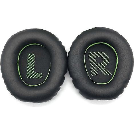 Coussinets d'oreille de rechange pour casques Quantum Q350 et Q360 - Pièces de rechange noires et vertes (1/5)