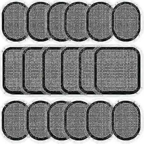 Coussinets de gel de rechange pour toutes les ceintures abdominales (6 jeux, 18 coussinets de gel)