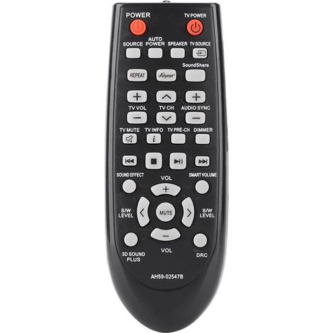 Télécommande de remplacement pour barre de son Samsung AH59-02547B