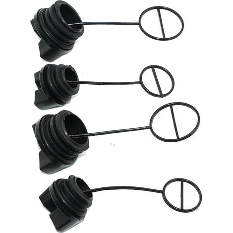 2 Bouchon de réservoir,Matériau durable,Résistance 105°C,Bouchon d'huile,Pour tronçonneuse