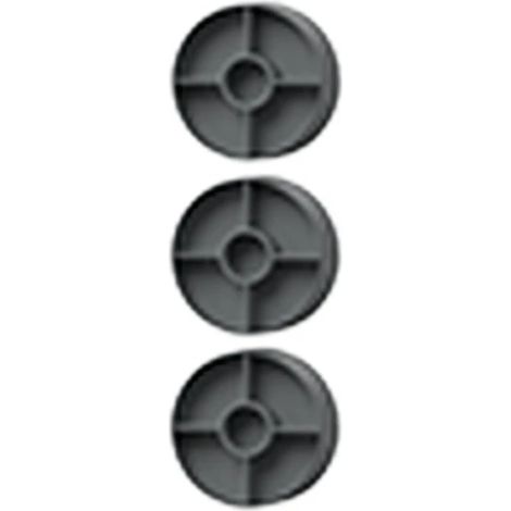 Wolf Blinddeckel DN 75 für D-Box Flexi, 3er Set