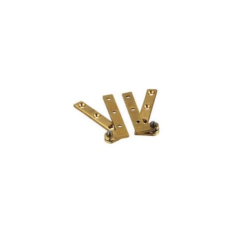Itar – Pivot de porte coudé à double lames – Sens droite – Pour bois dur – Vendu par paire – Installation facile