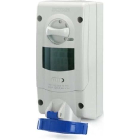 Presa series advance 2 2 2p+e 16a 220v blau farbe 563.1683