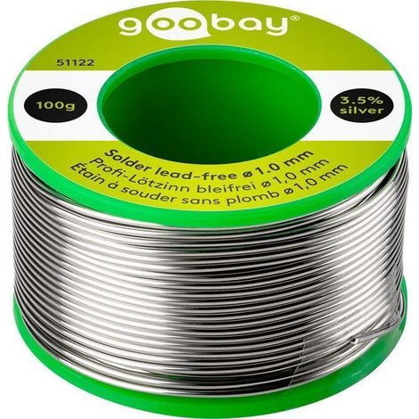 Goobay 51122 Bleifreies Lötzubehör 100 g