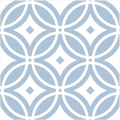 Azulejos adhesivos de PVC efecto mayólica, set de 22 piezas Capri (1/5)
