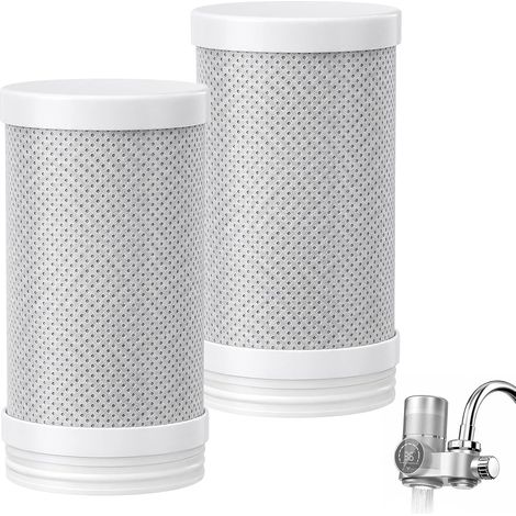 2 Cartouches Filtrantes pour Filtre Eau Robinet, pour Cuisine (1/5)