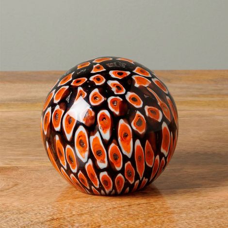 Sulfure verre boule Ortha 9x9cm (1/4)