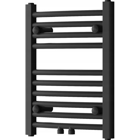 Radiador secatoallas eléctrico 179W 50x40x4,4cm, Negro (1/4)