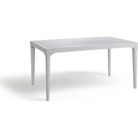 TAVOLO IN POLIPROPILENE 'OSLO' bianco  - BICA (1/2)