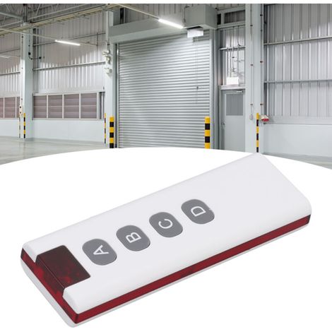 Télécommande digitale universelle - Appareil de contrôle sans fil 433MHz à 2262 codes programmables pour portes électriques, garage, éclairage LED - 1000m de portée, PE résistant, 37x110mm, alimentati (1/5)