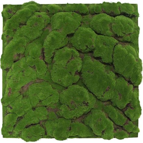 JANGAL Modular Wall Akustik 3D Paneele 520 x 520 mm Forest Green Big Bulk Design Moos Kunst Pflanzwand Moospaneele (1/5)