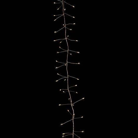 Boa luminosa in rame 400 LED 5 m per esterni bianco caldo - Feeric lights & christmas (1/2)