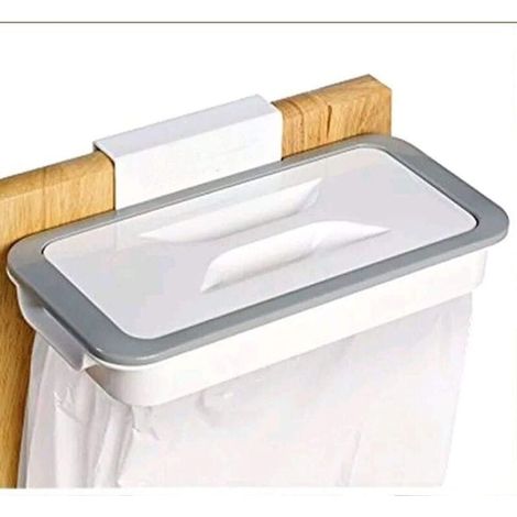 Support de sac poubelle avec pince pour tiroir/porte/meuble, idéal pour les camping-cars, les voyages, la maison, la cuisine et le recyclage. Nom du produit : … (1/4)