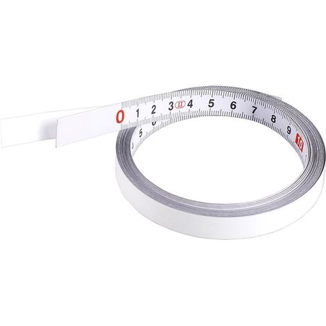 LEVIOR Selbstklebendes Maßband 1 m x 12,5 mm 11311.01
