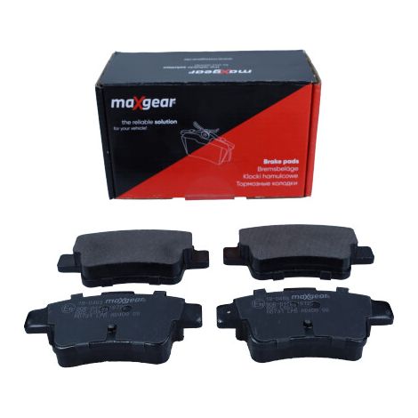 PLAQUETTES DE FREIN MAXGEAR ARRIÈRE FIAT GRANDE PUNTO 05-/EVO 09- SANS CAPTEUR (1/2)