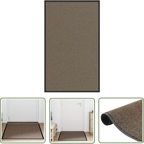 vidaXL Paillasson marron 90x150 cm (1/5)