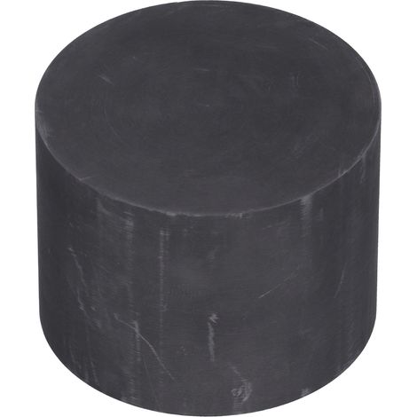 Bloc de graphite rond haute pureté 80x60mm, plaque résistante à l'usure pour lubrification et fournitures industrielles (1/5)