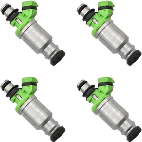 Quattro iniettori di carburante nuovi di zecca per Carina E 4AFE 7AFE: 23250-16170 e 23209-16170 (1/4)