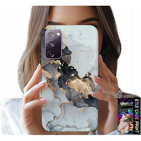 Custodia per Samsung Galaxy S20 Lite - elegante effetto marmo, motivi femminili alla moda (1/5)
