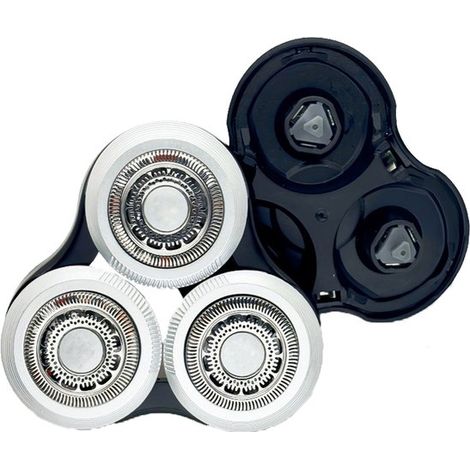 Tête de rasage de remplacement – Compatible avec modèles de rasoirs – Set complet (1/5)
