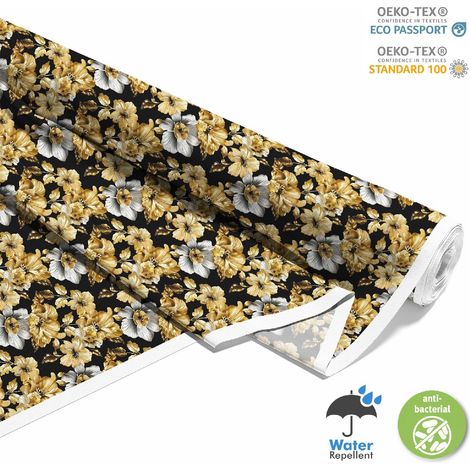 TESSUTI DECORATIVI PER ESTERNI OXFORD - Motivo Fiori I DX5412 (1/5)