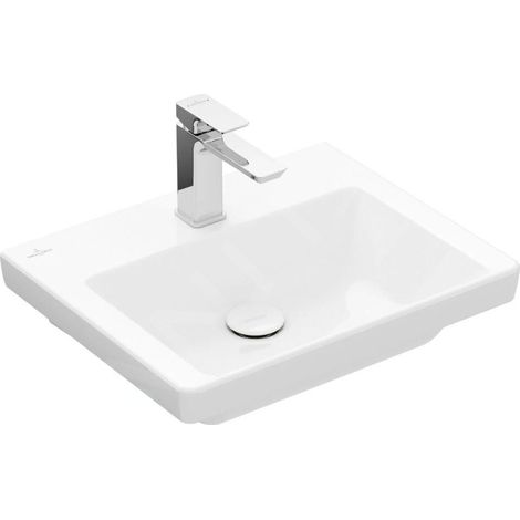Villeroy & Boch Subway 3.0 lave-mains, 1 trou pour robinet, sans (1/5)