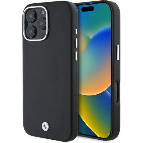 iPhone 16 Pro Max BMW Hardcase in metallo MagSafe nero (1/5)