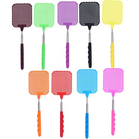9 mini tapettes à mouches rétractables en acier inoxydable pour maison, dortoir et camping (1/5)
