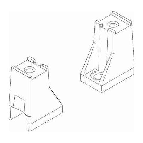 Supports de borniers BTI94000SB pour panneaux SDX-P