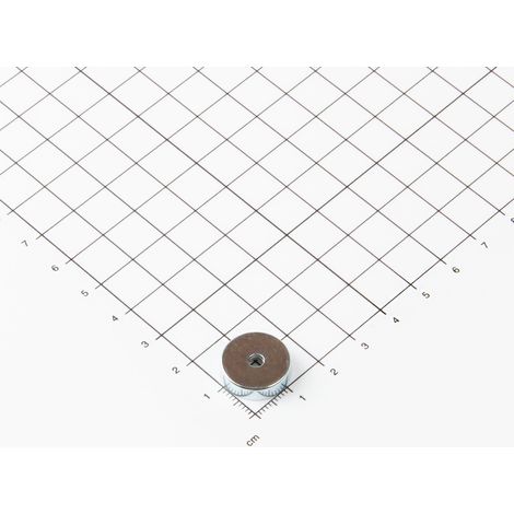 Magna-C Neodym Flachgreifer Ø16x4,5mm mit konischer Senkung (1/4)