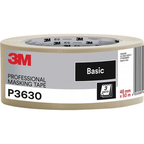 Rotolo di nastro per pittori kreep 48mm x 50mt p3630 3m (1/2)