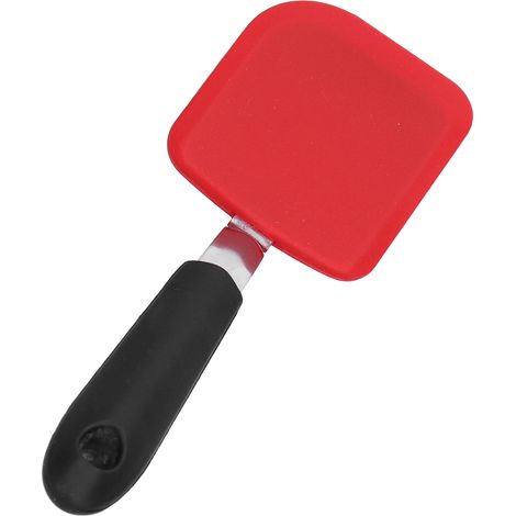 Küchenspatel aus Silikon, ideal zum Braten, Kochen und Backen von Pfannkuchen und anderen Backwaren. Hitzebeständig und antihaftbeschichtet. (1/5)