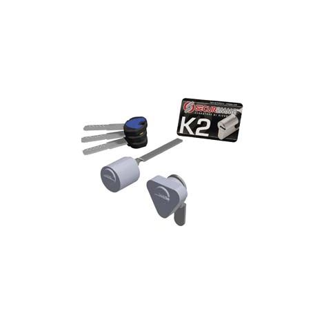 Coppia Cilindri di Ricambio per Serratura Elettrica K2 Serie 3200 15 MMX30