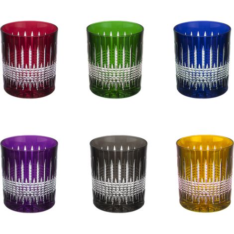 Table Passion - Coffret de 6 gobelets 32 cl en cristal taillé (1/3)