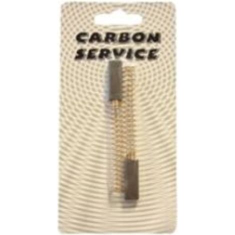 Blister da 2 carboncini 5 x 4 x 15/18 mm con molle