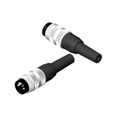 Connecteur DIN RS PRO, 5 contacts, Mâle, Montage sur câble, A souder ( Prix pour 1 )
