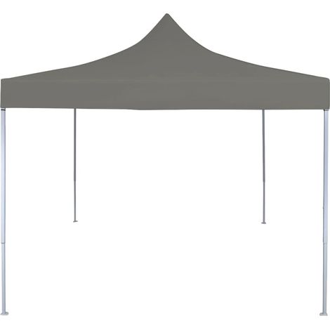 vidaXL Tendone per Feste Pieghevole Pop-Up 3x3m Antracite
