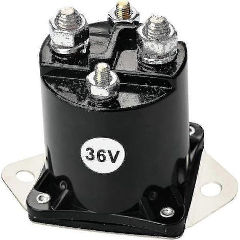 Solénoïde de démarreur électrique à 4 bornes pour voiturette de golf 36 V, compatible Club Car DS 1976-1998 Sk.. (1/5)