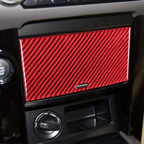 Garniture de cache-boîte de rangement du pommeau de levier de vitesse et de l'allume-cigare pour Land Cruiser Prado 2010-2018 (1/4)