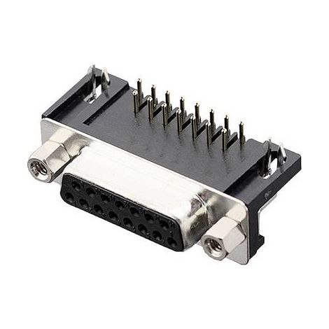 encitech DRB-15F-TBG-110 2103-2100-12 Embase SUB-D femelle 90 ° Nombre de pôles: 15 pin à souder 1 pc(s) Tray R514061 (1/2)