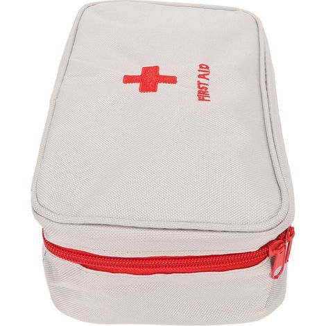 Trousse de secours étanche vide grande capacité pour activités extérieures grise (1/5)