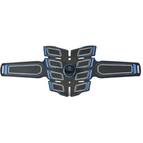 Elektrisches Bauchmuskelstimulationsgerät (EMS) – Intelligenter Bauchmuskeltrainer – Elektrisches Abnehmtraining für das Heim-Fitnessstudio02126-AquaForge