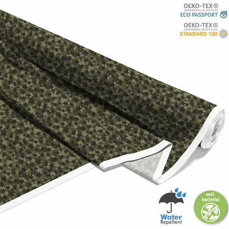 OUTDOOR DEKOSTOFFE OXFORD - Motiv Camouflage-Sterne