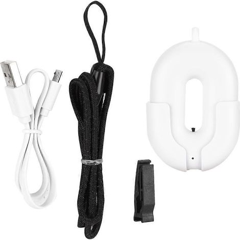 Collier Purificateur d’Air Portable Mini à Ions Négatifs, Silencieux, Rechargeable par USB, Léger pour Voyage (1/5)