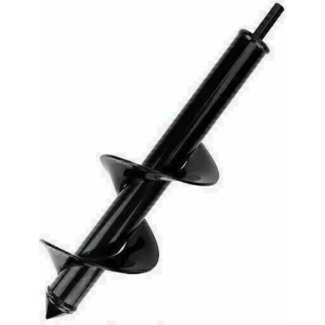 8x60cm Jardin Auger Foret Jardin Post Hole Digger avec Non-Slip Hex entraînement Usine Fleur Ampoule Spirale Bedding mèche cultivateur du Sol à la Main (1/3)
