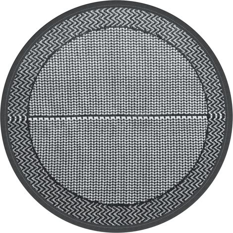Tapis d'extérieur ARAKIL gris Ø200 cm PP