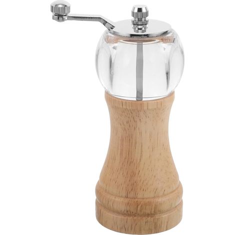 STOBAZA Moulin à Poivre Manuel Cuisine et Bbq, Design en Bois (1/5)