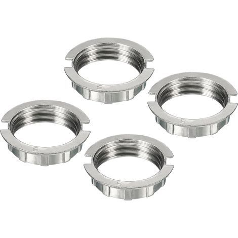 G9 Light Shade Adapter Ring Reducer Lamp Socket M20 Holder Zinc Alloy for Light Fixtures, White, Pack of 4 (1/5)